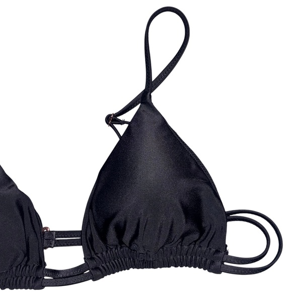 Black Triangle Bikini Top - Picture 3 of 6